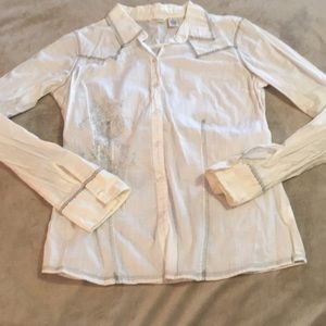 White western style shirt